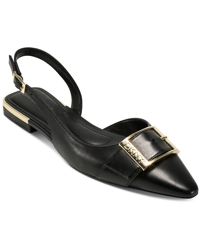 Dkny Women's Clemma Buckle Slingback Flats