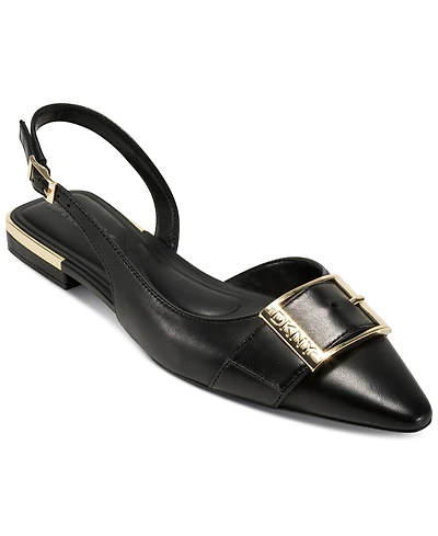 Dkny Women's Clemma Buckle Slingback Flats