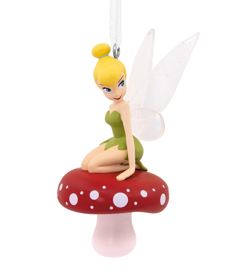 Hallmark Disney Tinker Bell on Mushroom Christmas Tree Ornament