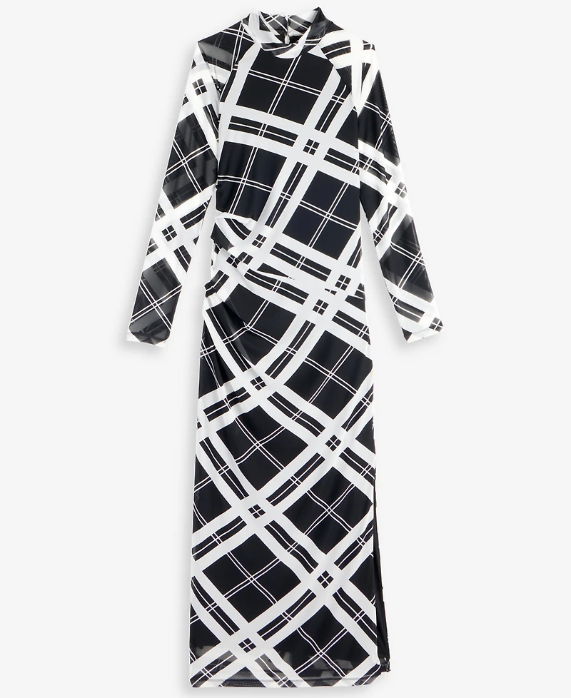 I.n.c. International Concepts Women's Side-Ruched Maxi Dress, Macy's Exclusive