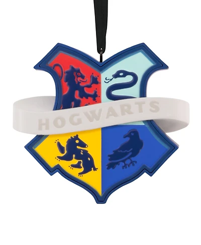 Hallmark Harry Potter Hogwarts Crest Christmas Tree Ornament