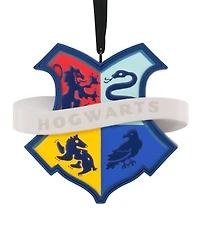 Hallmark Harry Potter Hogwarts Crest Christmas Tree Ornament