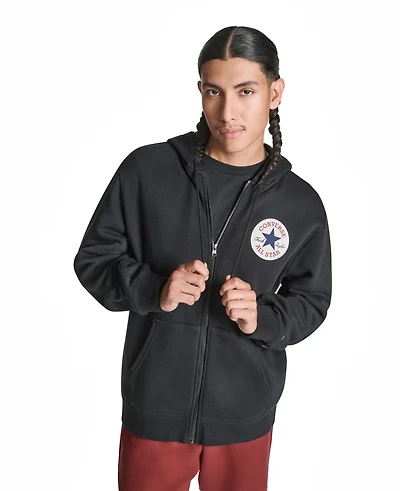 Converse Men's Chuck Fleece Standard Fit Hooded Sweatshirt