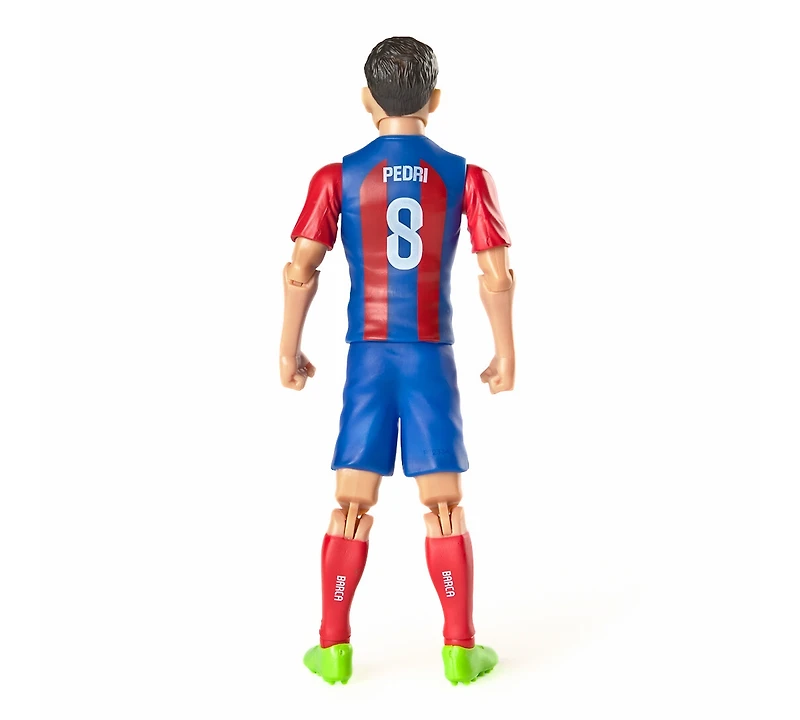 Banbo Toys Sockers Fc Barcelona Pedri 8" Collectible Soccer Action Figure