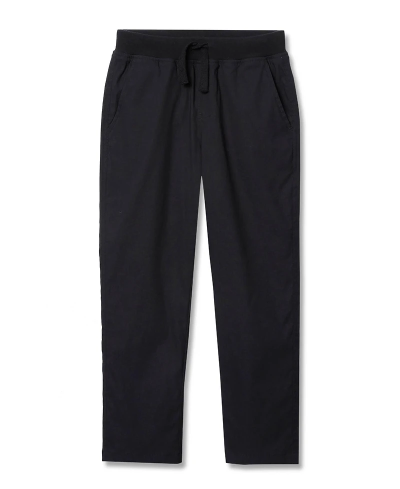 Lands' End Boys Iron Knee Stretch Jersey Lined Pull On Pants