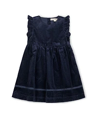 Hope & Henry Big Girls Organic Corduroy Flutter Sleeve Jumper Dress