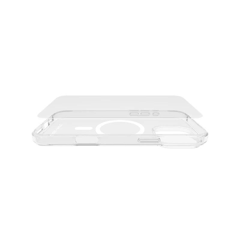 Case-Mate Protection Pack Tough MagSafe Case and Glass Screen Protector for Apple iPhone 16 Pro Max-Clear