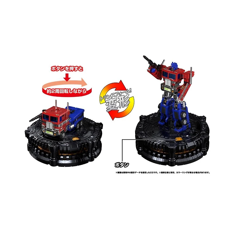 Transformers Ks-01 Convoy KaraKuri Statue T-Spark | Transformers 40th Selection