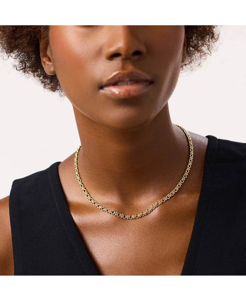 Ana Luisa Thick Gold Chain Necklace - Hayden