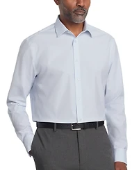 Calvin Klein Men's Refined Cotton Stretch Regular Fit Dress Shirt