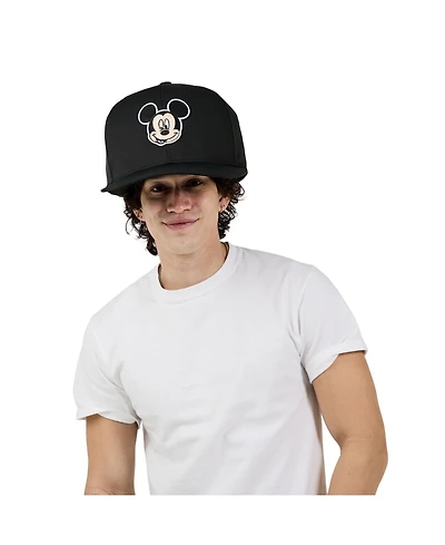 Disney Men's Mickey Mouse Black Canyon Head Hat