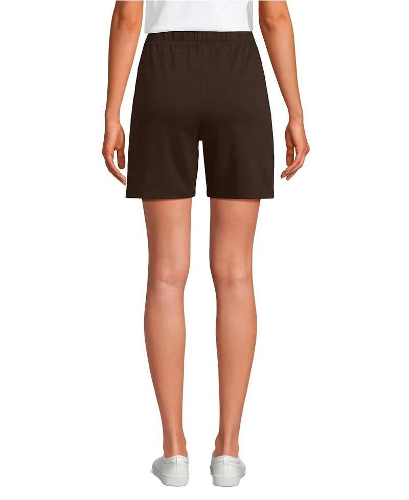 Lands' End Women's Sport Knit High Rise Shorts