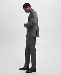 Mango Men's Turin Virgin Wool Suit Pants
