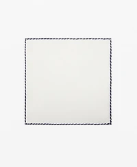 Mango Men's Silk Embroidered Pocket Square