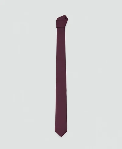 Mango Men's Smooth Micro-Structured Tie