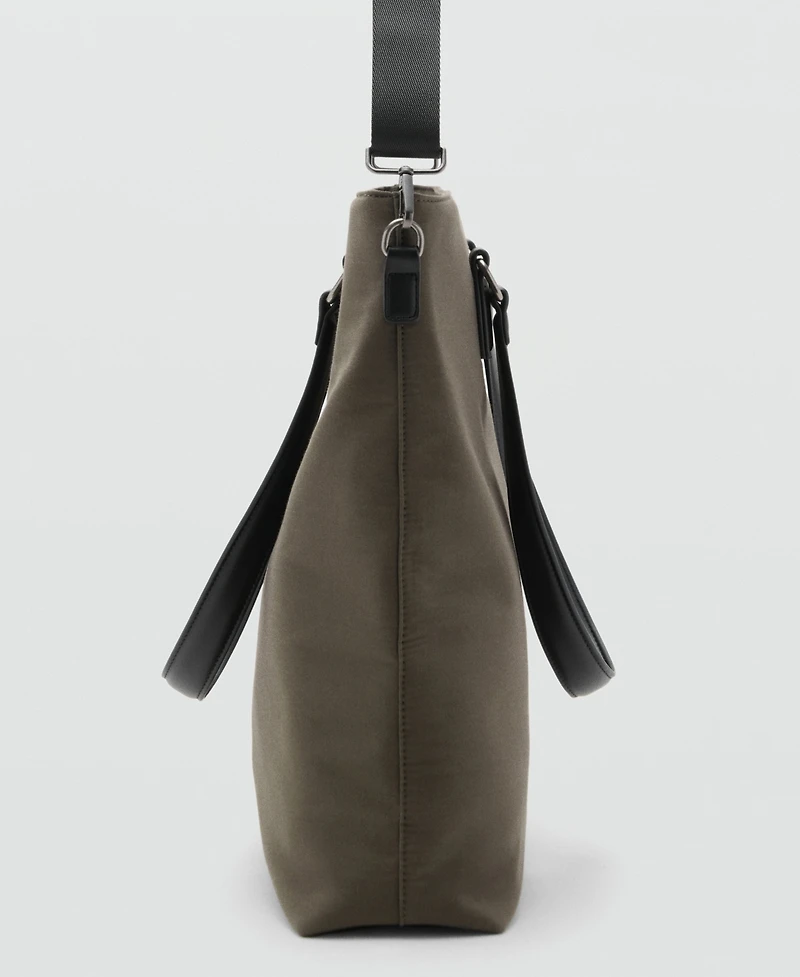 Mango Men's Handles Shopper Bag
