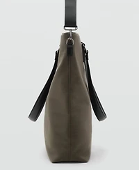 Mango Men's Handles Shopper Bag