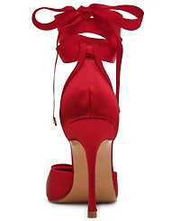 Steve Madden Women's Larina Lace-Up High-Heel Ballet Pumps