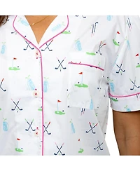 Sant and Abel Women's Golf Short Pj Set