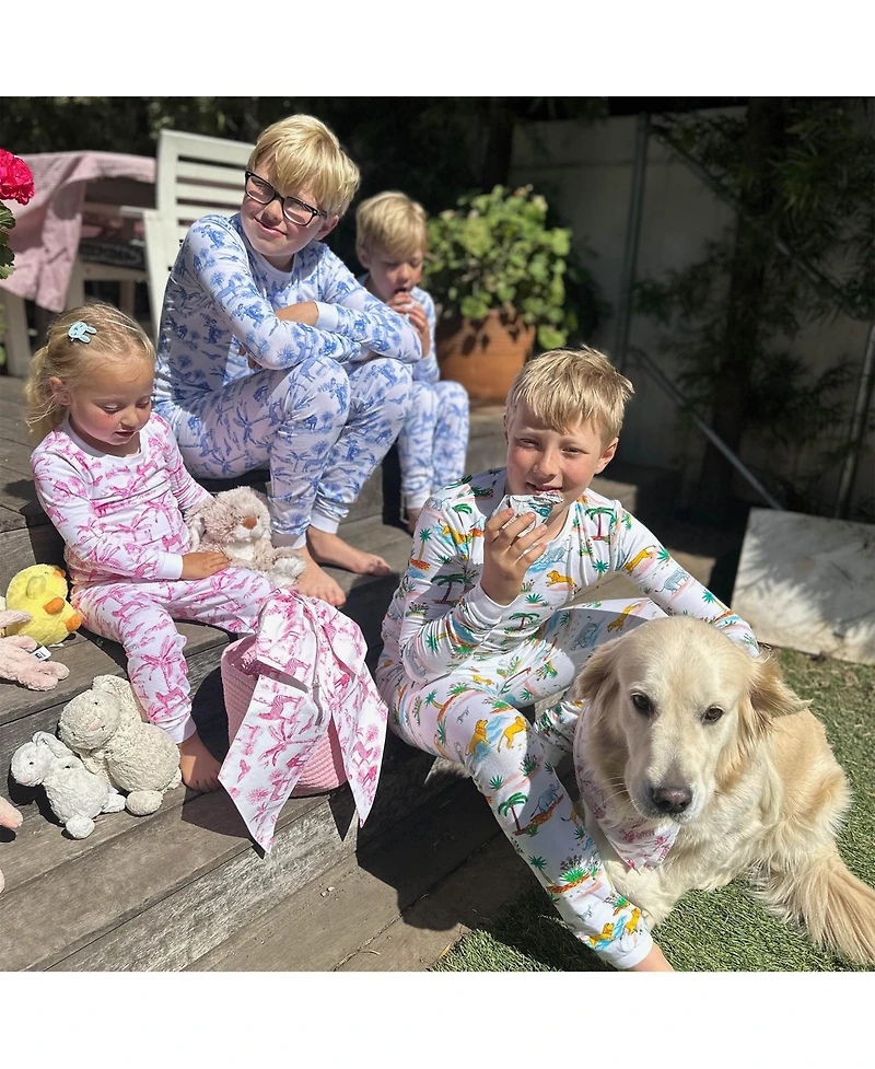 Sant and Abel Kids Skydog Toile Long Pj Set