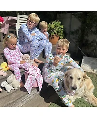 Sant and Abel Kids Skydog Toile Long Pj Set