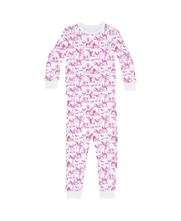 Sant and Abel Kids Skydog Pink Toile Long Pj Set
