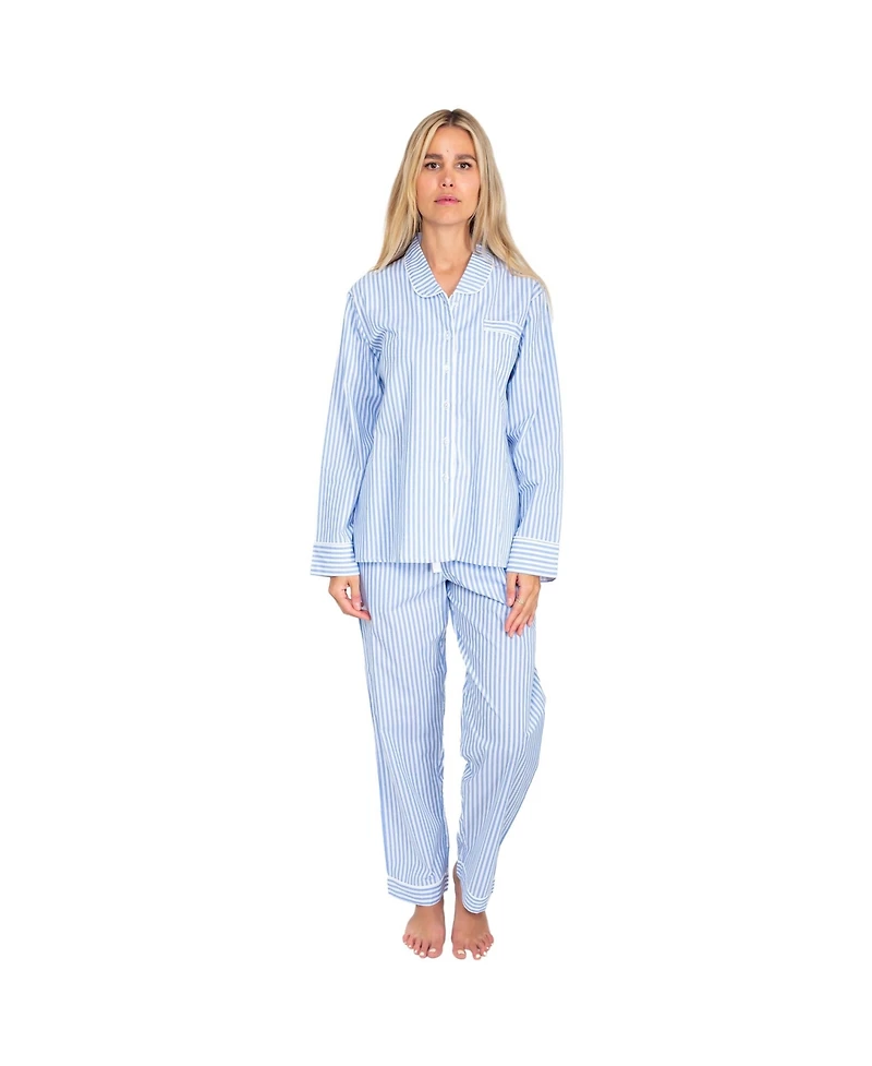 Sant and Abel Women's Braddock Classic Long Pj Set