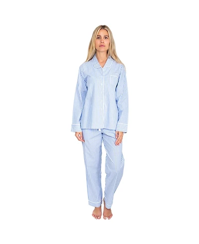 Sant and Abel Women's Braddock Classic Long Pj Set