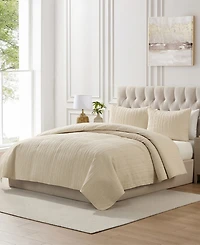 Seventh Studio Cable Knit 2-Pc. Quilt Set, Twin