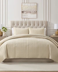 Seventh Studio Cable Knit 3-Pc. Quilt Set