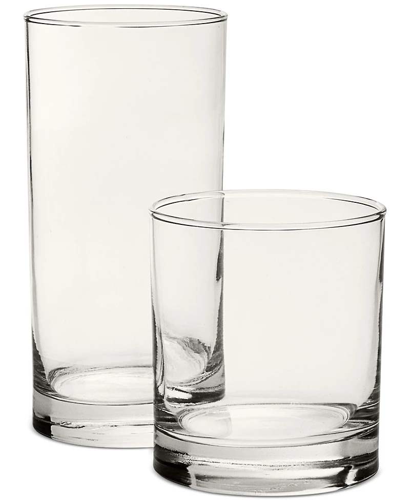 Arch Studio Double Old-Fashioned and Highball Glasses, Set of 8, Macy's Exclusive