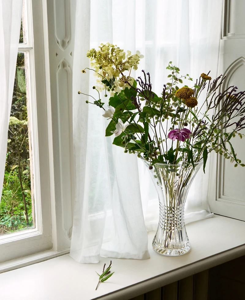 Waterford Lismore Diamond Vase 14"