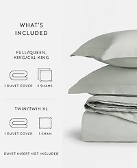 ienjoy Home Ultra Soft Brushed Cotton 3-Pc. Duvet Cover Set