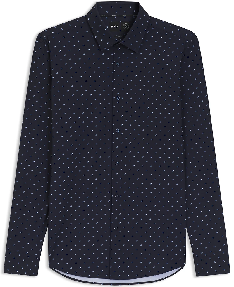 Boss by Hugo Men's Performance-Stretch Slim-Fit Dress Shirt