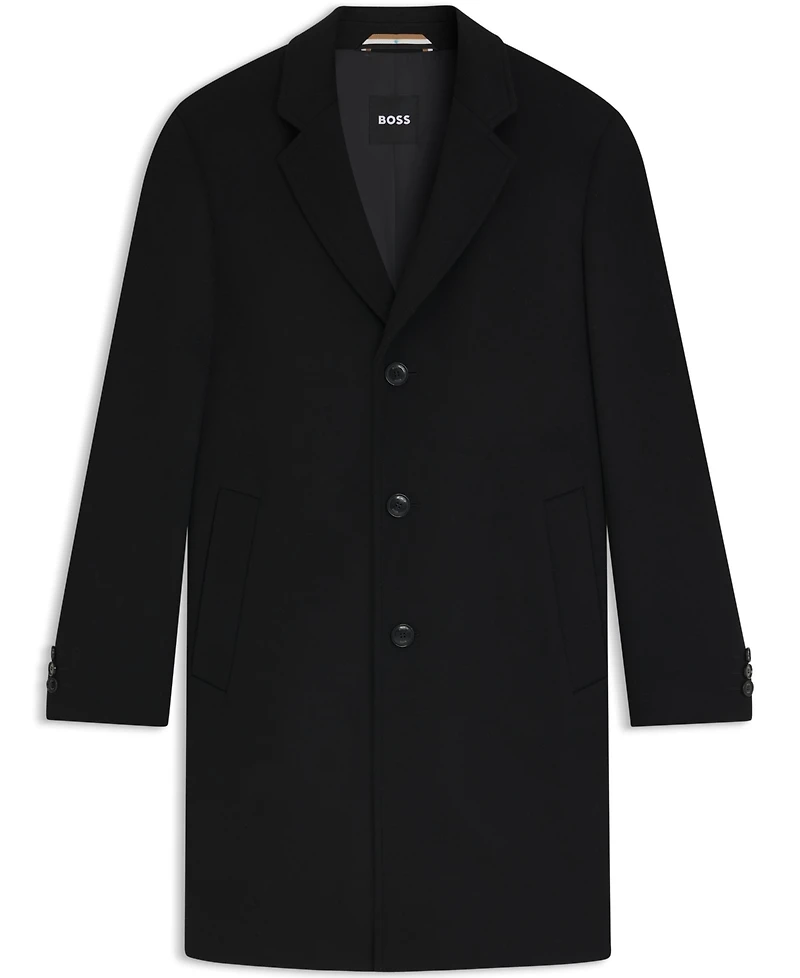 Boss by Hugo Men's Wool Blend Formal Coat