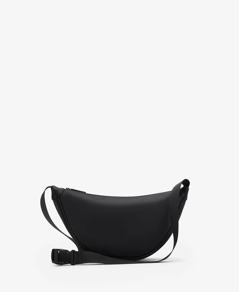 Mango Men's Rubberized Shoulder Bag