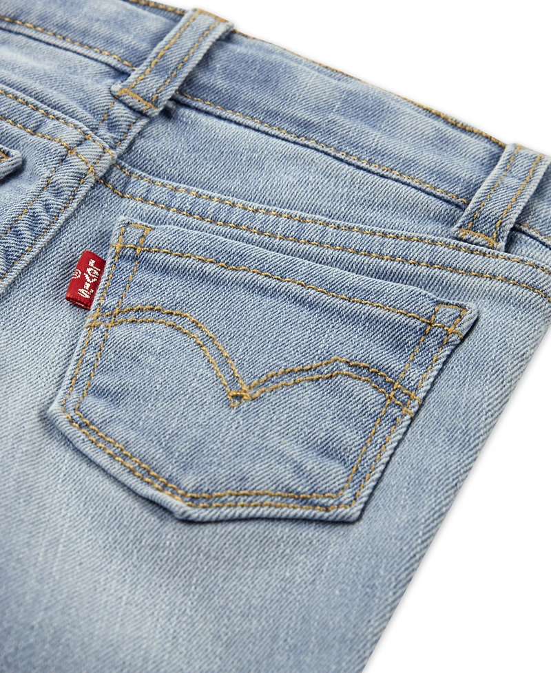Levi's Baby Girls 2-Piece Western Top and Star Jeans Set