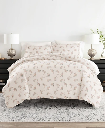 ienjoy Home Rustic Retreat All Season 3-Pc. Duvet Cover Set, King/California King