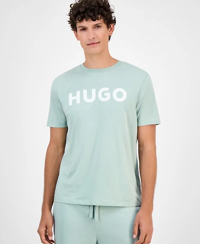 Hugo By Boss Men's Cotton Logo Crewneck T-Shirt