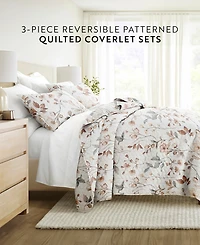 ienjoy Home Russet Floral Reversible 2-Pc. Quilt Set, Twin/Twin Xl
