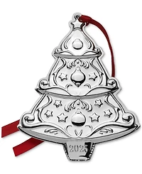 Gorham 2025 Sterling Silver Christmas Tree Ornament, 9th Edition