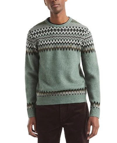 Nautica Men's Fair Isle Patterned Sweater