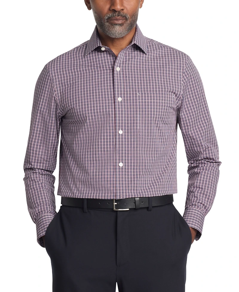 Tommy Hilfiger Men's Regular Fit Stretch Dress Shirt