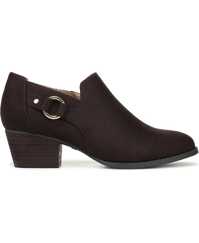 LifeStride Women's Brianna Zipper Short Booties
