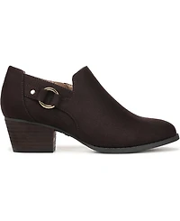 LifeStride Women's Brianna Zipper Short Booties