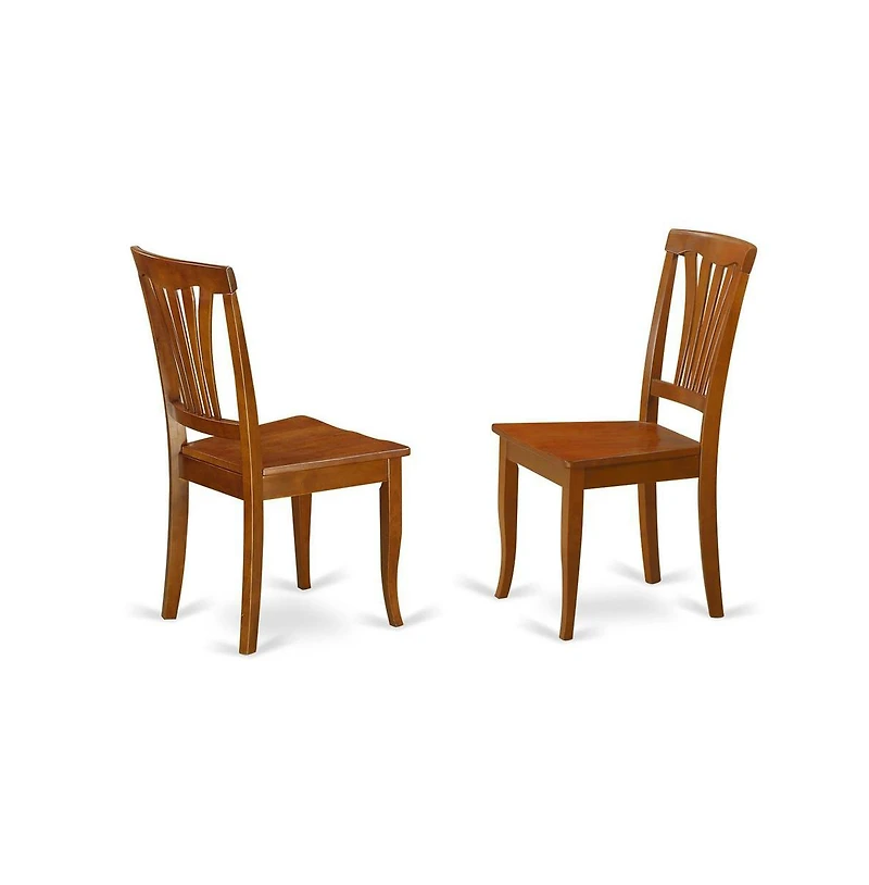 East West Furniture 5 Pc Kitchen nook Dining set-breakfast nook Table and 4 Dining Chairs