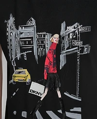 Dkny Women's Conversational Short Sleeve T-Shirt