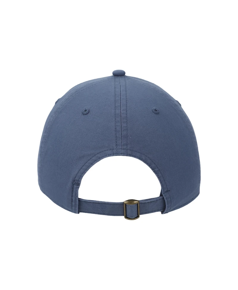 Texas Orange & White Washed Poplin Unstructured Baseball Cap