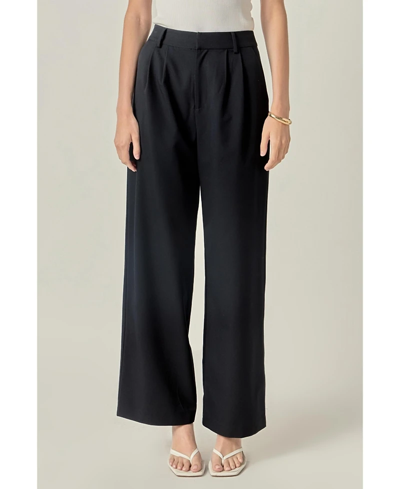English Factory Women's Suit Pants