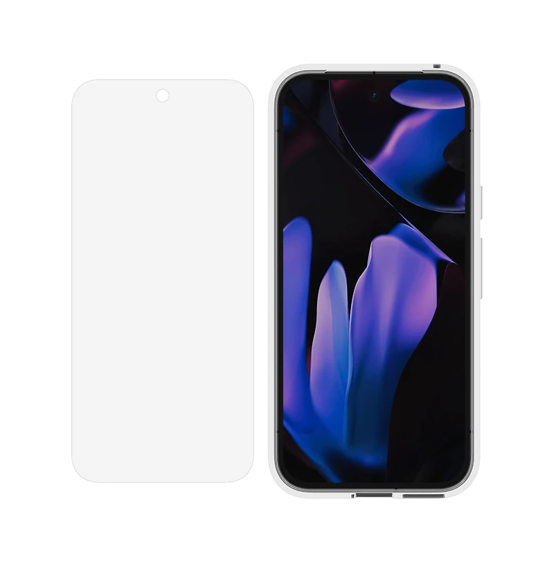 Case-Mate Protection Pack Tough Case and Glass Screen Protector for Google Pixel A 2025-Clear